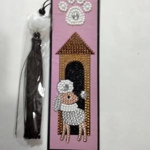Diamond Art Dog Bookmark